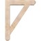 Ekena Millwork Traditional Craftsman Smooth Bracket w/ Offset Brace, Douglas Fir, 7 1/2"W x 36"D x 48"H BKT0806X36X48TRA04SDF - alternate 2